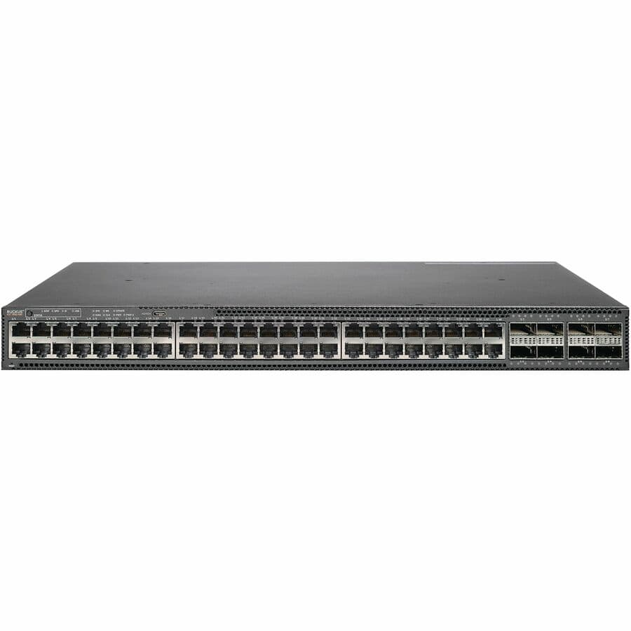 ICX7850 48-PORT RJ-45 1/10GE, 8X-PORT QSFP28 SUPPORTS NATIVE 40GE OR 100GE OR BR view 2