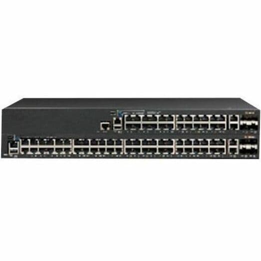 Ruckus ICX7150-48-2X10G managed 48-port Gigabit rack-mount switch with RJ45 and SFP uplinks