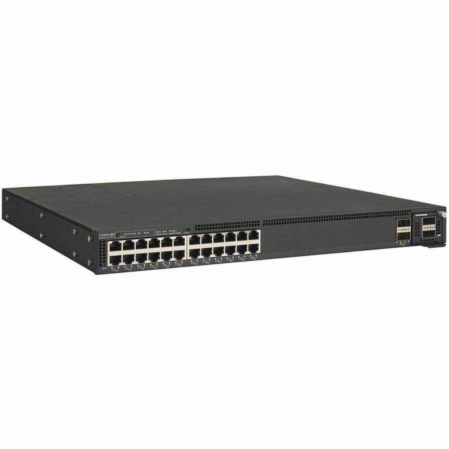 Ruckus ICX 7550-24 managed switch with 24 Gigabit ports and 2 40G QSFP+ uplink stack ports