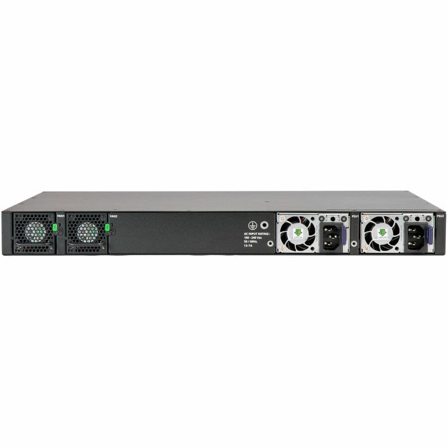 Ruckus ICX 8200-48PF2-E2 1U PoE switch with 48 PoE ports and 25 GbE uplink capability