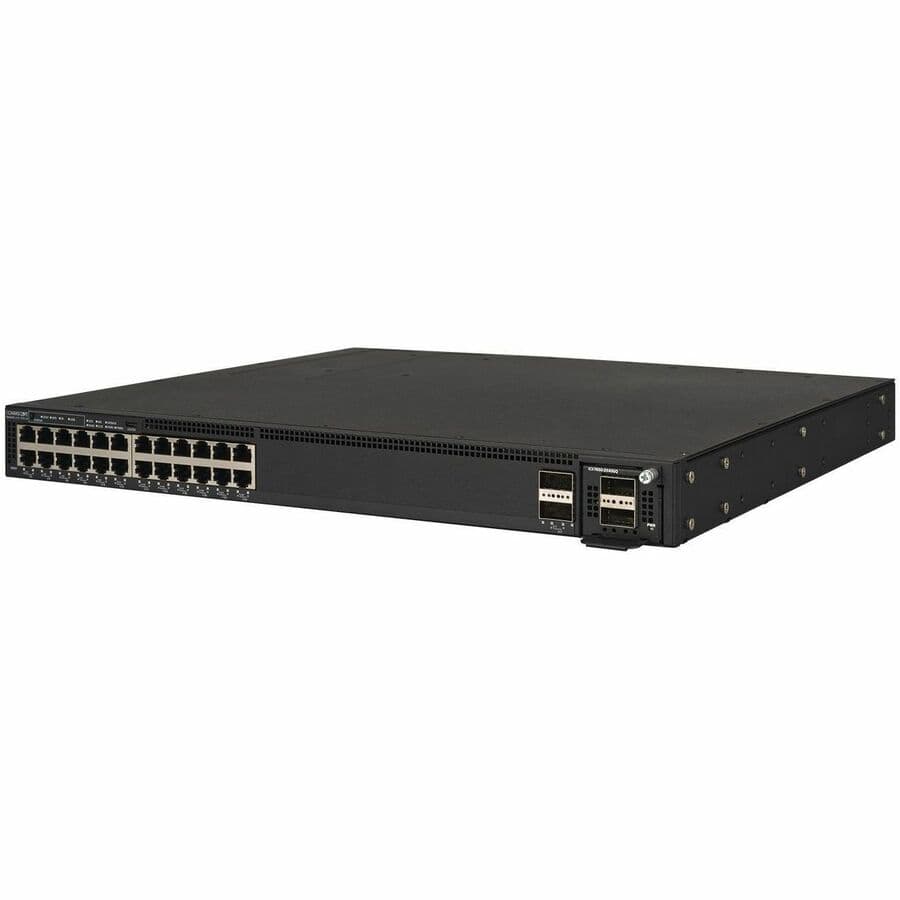 Ruckus ICX 7550-24 managed switch with 24 Gigabit ports and 2 40G QSFP+ uplink stack ports