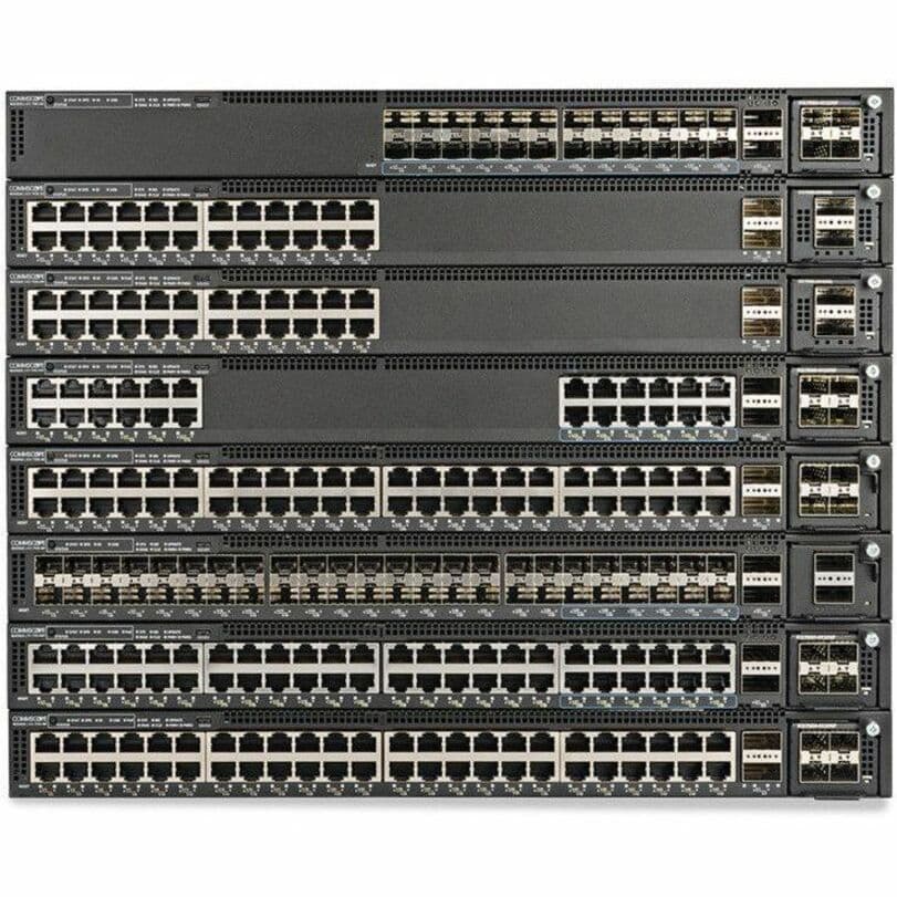 ICX 7550  48-PORT 10/100/1000 MBPS WITH 2-PORTS 40 GBPS UPLINK/STACK QSFP+, MODU view 3