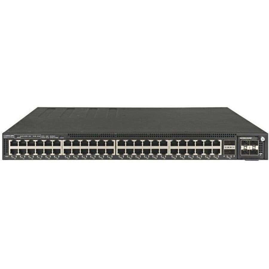 Ruckus ICX 7550-48P 48-port Gigabit PoE+ switch with 2 x 40 GbE uplink and stack ports