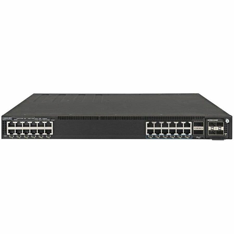 Ruckus ICX 7550-24ZP-E2-R3 multi-gig PoE switch with 802.3bt support and 24 access ports