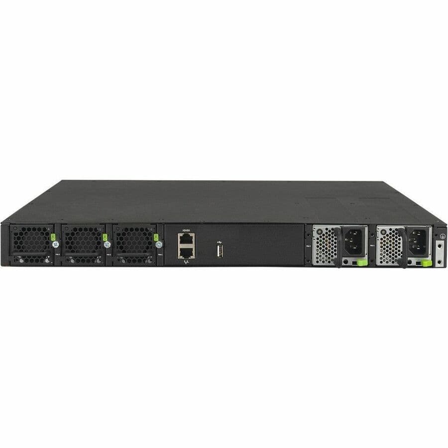Ruckus ICX 7550 fiber switch with 36 SFP ports, 12 SFP+ ports, and 2 x 40/100 G uplinks