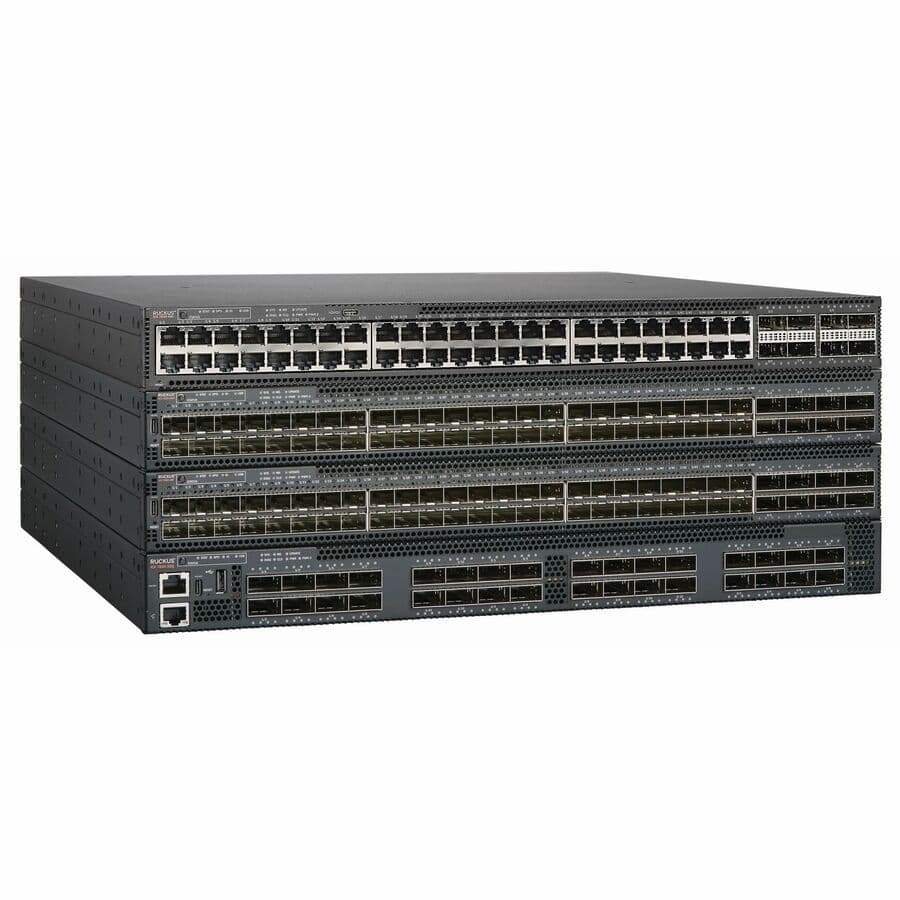 ICX7850 48-PORT RJ-45 1/10GE, 8X-PORT QSFP28 SUPPORTS NATIVE 40GE OR 100GE OR BR view 4