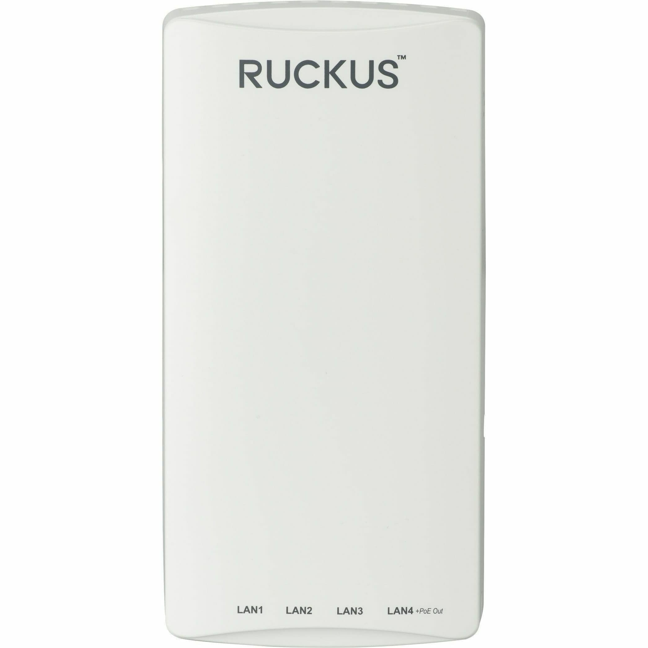 Ruckus H550 US Wall Wi‑Fi 6 indoor access point for room-level wireless, IoT, and wired connectivity