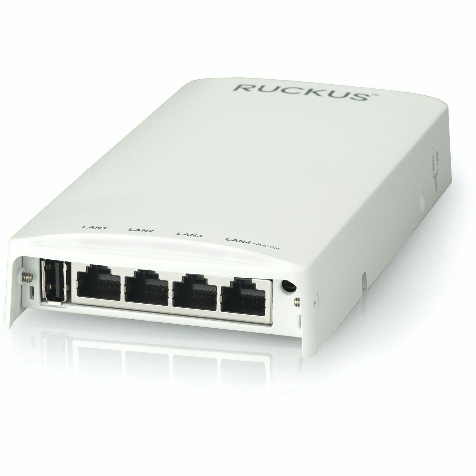 Ruckus H550 US Wall Wi‑Fi 6 indoor access point for room-level wireless, IoT, and wired connectivity