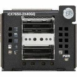 Subject to Tariffs. Icx 7650 2-Port 40gbe Qsfp+ Module, 2x40ge Qsfp+ Uplink Port
