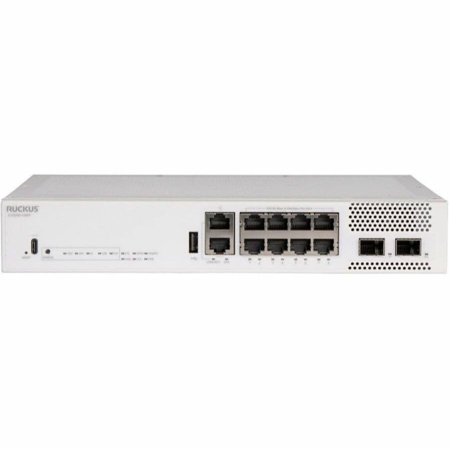 RUCKUS ICX 8200-C08PF 8-Port PoE+ Switch | Compact Access, Enterprise