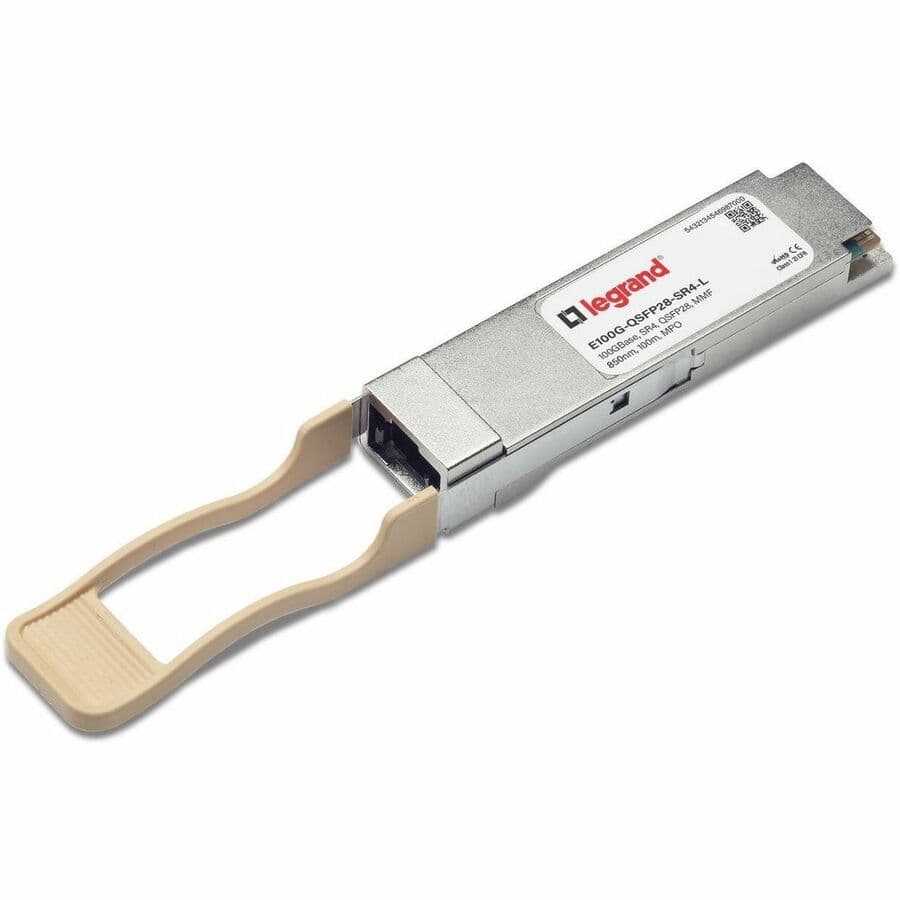 Subject to Tariffs. 100gbase-Sr4 Qsfp28 Optic (Mtp 1x12), for up to 100 M Over M