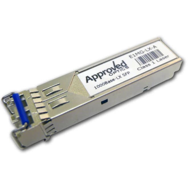 Legrand Brocade-Foundry E1MG-LX compatible SFP transceiver with LC duplex connector for 1 GbE single-mode fiber