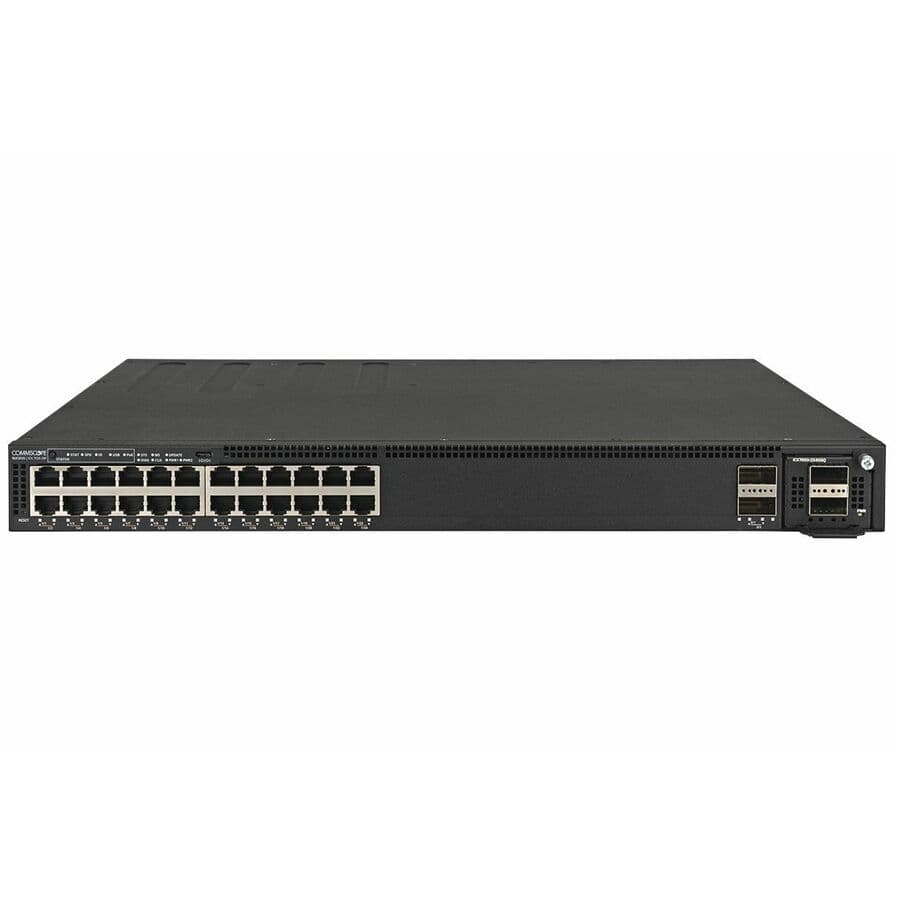 Ruckus ICX 7550 24-port Gigabit PoE+ switch with 2 x 40 Gbps uplink and stack ports
