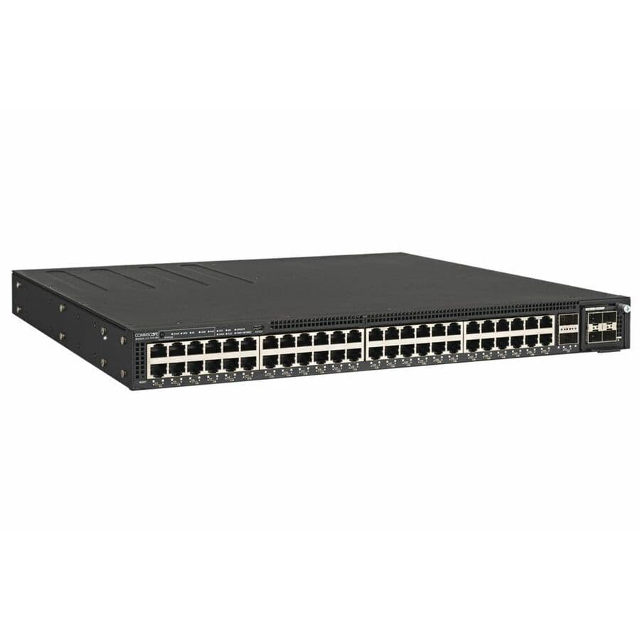 Ruckus ICX 7550-48P 48-port Gigabit PoE+ switch with 2 x 40 GbE uplink and stack ports