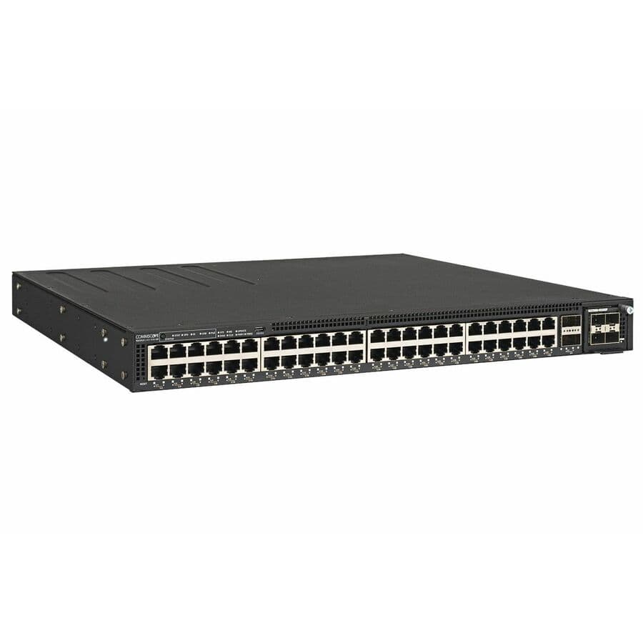 Ruckus ICX 7550 48-port Gigabit PoE+ switch with 2 x 40 GbE uplink and stack ports