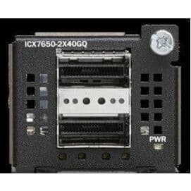 SUBJECT TO TARIFFS. ICX 7650 2-PORT 40GBE QSFP+ MODULE, 2X40GE QSFP+ UPLINK PORT view 2