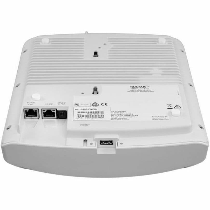 Ruckus R850 TAA compliant dual-band Wi‑Fi 6 indoor wireless access point
