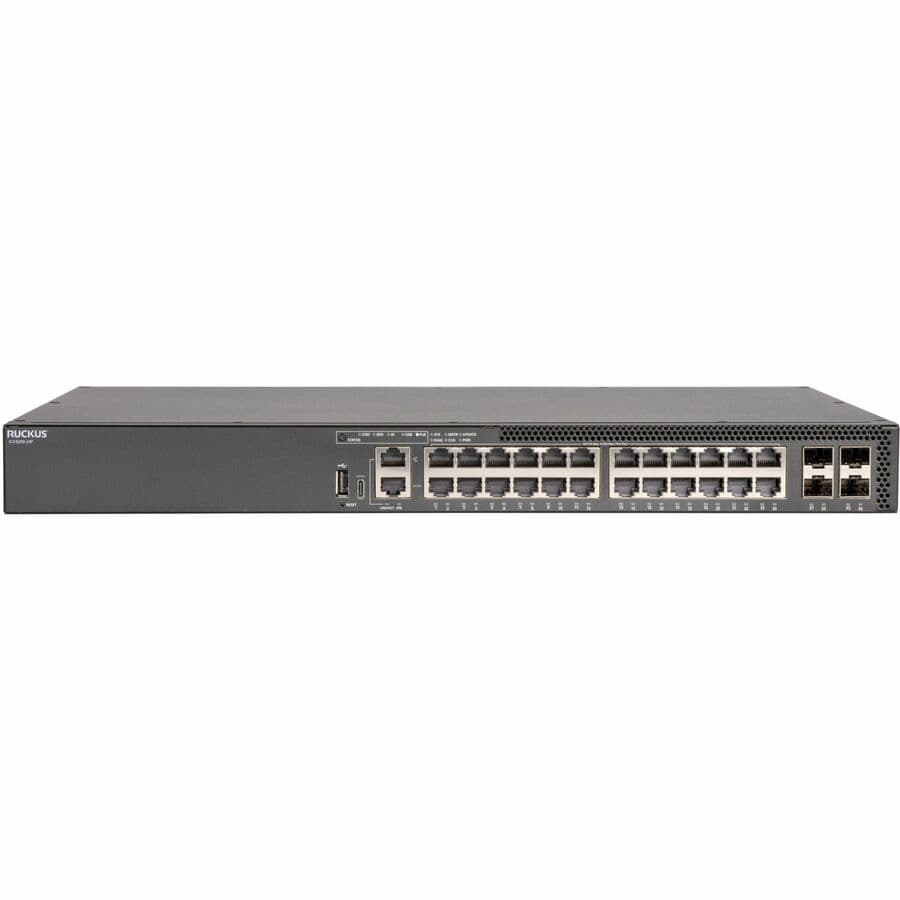 Ruckus ICX 8200-24P 24-Port PoE+ Switch | 25 GbE, Enterprise