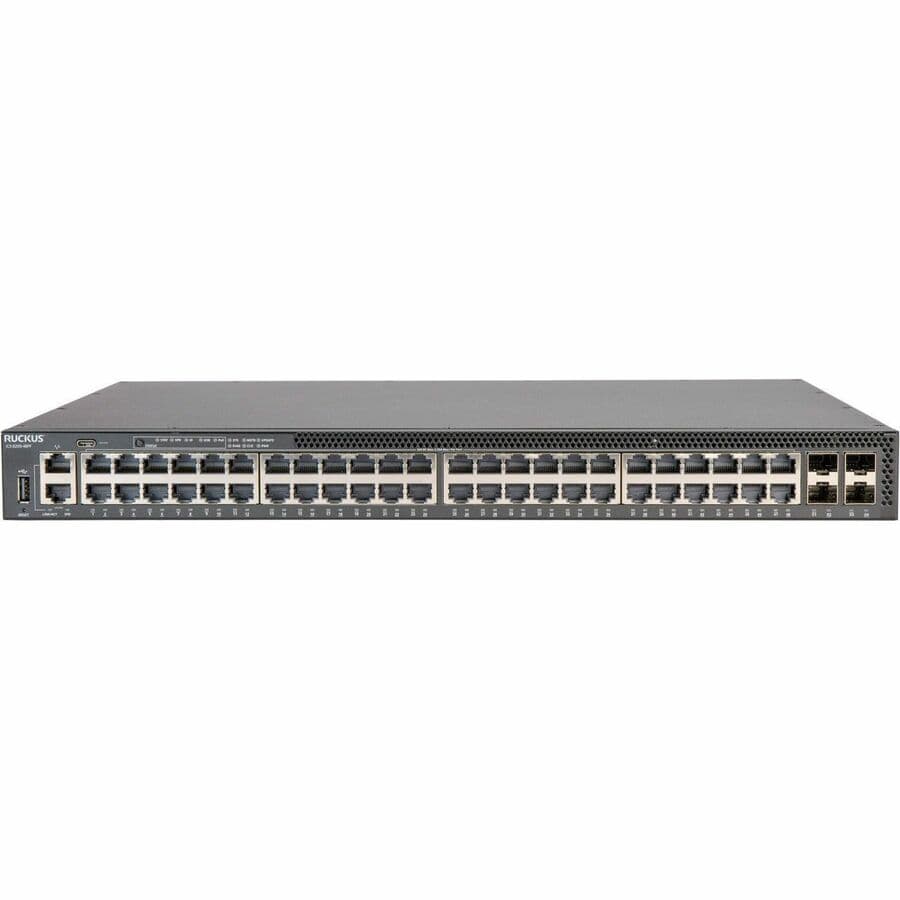RUCKUS ICX 8200-48PF 48-Port PoE+ Switch | 25G SFP28, Enterprise