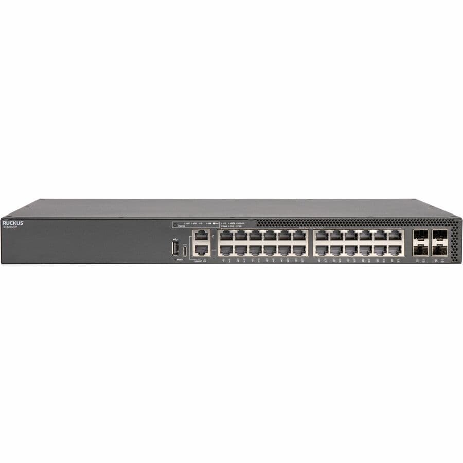 Ruckus ICX 8200-24ZP 24-Port PoE++ Switch | 25 GbE, Stackable