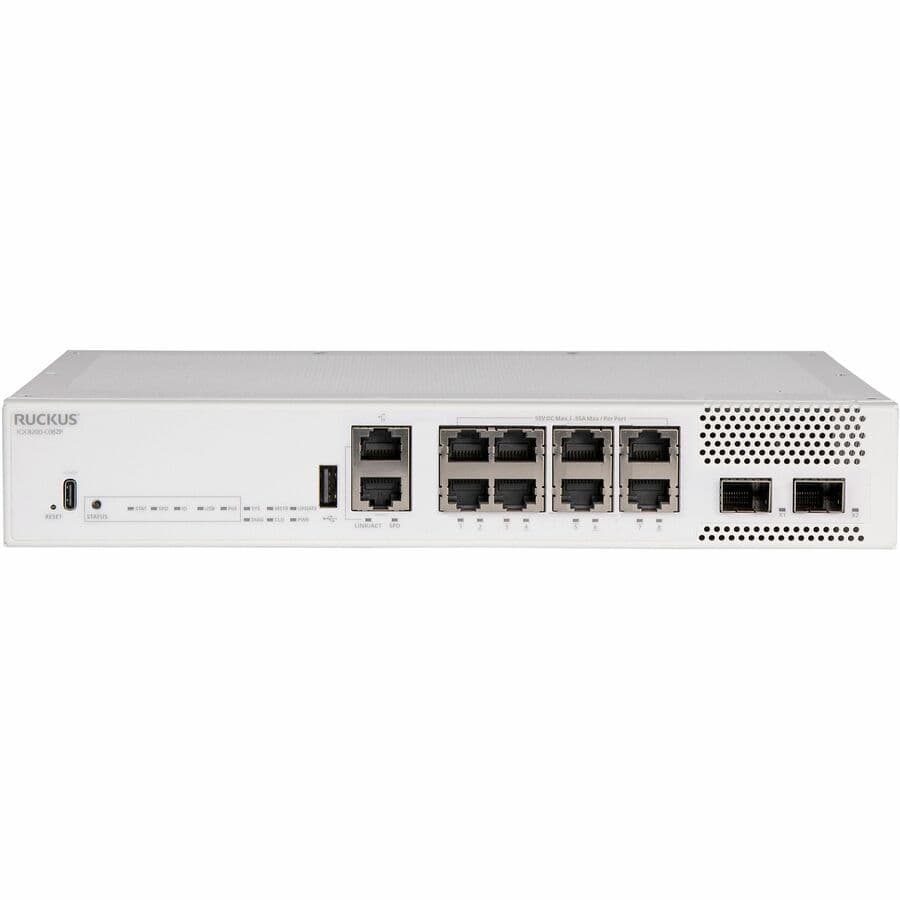 RUCKUS ICX 8200-C08ZP PoE++ Switch, 4x 2.5GbE | Enterprise, Compact